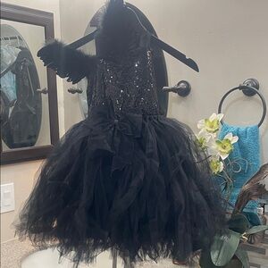 Blk swan girls  costume